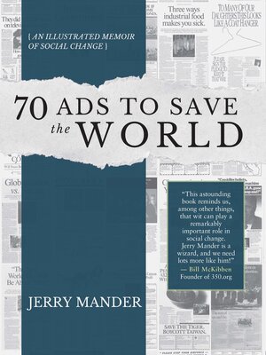 cover image of 70 Ads to Save the World